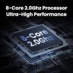 Tablet 10.1 Inch Android 14 Tablet Octa-Core, 12GB RAM64GB ROM 1TB Expand, 28MP Camera, BT5, Tablets PC 2.45G WiFi 6,1080 IPS FHD Screen, Tablets Android Gifts for Men Women - Image 3