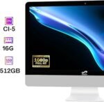 STGSivir All In One Desktop Computer, 23 FHD Display, Intel Core I5 Up To 3.6GHz, 16G Memory, 512G SSD, WiFi, Bluetooth 5.0, RGB Keyboard & Mouse, Windows 11 Home - Image 3