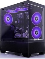 BEASTCOM Q3 | Essential Gaming PC, AMD Ryzen 7 8X 4.60GHz 16 Threads, 4K Vega Radeon Graphics, 32GB RAM, 1TB SSD, HDMI, WiFi, Windows 11 Pro