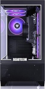 BEASTCOM Q3 | Essential Gaming PC, AMD Ryzen 7 8X 4.60GHz 16 Threads, 4K Vega Radeon Graphics, 32GB RAM, 1TB SSD, HDMI, WiFi, Windows 11 Pro - Image 3