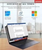 Lenovo Ideapad 1 15 Inch Laptop Computer, FHD 15.6 Laptop Notebook PC, Thin Lightweight Laptop College Students, 12GB RAM 512GB SSD, Windows 11 Laptop Microsoft Office 365 1Y, 10-Key Number Pad Camera - Image 2