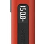 ETENWOLF T300 Digital Tire Pressure Gauge 3-200 PSI, Industrial Tire Gauge Calibrated To ANSI B40.7 Grade 2APlus-Minus 0.5%, Replaceable AAA Batteries Vivid Orange