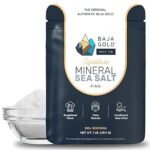 Baja Gold Mineral Sea Salt - Recommended By Gary Brecka - Fine Grind Salt For Cooking & Baking | Natural Baja Salt For Culinary Uses | Great For Finishing Dishes | 1 Lb. Resealable Bag, 300+ Servings.