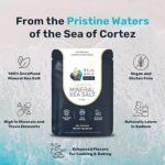 Baja Gold Mineral Sea Salt - Recommended By Gary Brecka - Fine Grind Salt For Cooking & Baking | Natural Baja Salt For Culinary Uses | Great For Finishing Dishes | 1 Lb. Resealable Bag, 300+ Servings. - Image 2