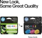 HP 910 Cyan, Magenta, Yellow Ink Cartridges 3-Pack | Works With OfficeJet 8010, 8020 Series, OfficeJet Pro 8020, 8030 Series | Eligible For Instant Ink | 3YN97AN - Image 3