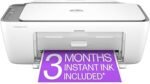 HP DeskJet 2855e Wireless All-in-One Color Inkjet Printer, Scanner, Copier, Best-for-home, 3 Months Of Instant Ink Included, Single-band Wi-Fi Connectivity 588S5A