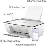 HP DeskJet 2855e Wireless All-in-One Color Inkjet Printer, Scanner, Copier, Best-for-home, 3 Months Of Instant Ink Included, Single-band Wi-Fi Connectivity 588S5A - Image 2