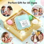 Lopevi Label Maker Machine - Portable Bluetooth Mini Label Printer - Smartphone Handheld Thermal Sticker Small Labeler Multiple Templates Font Icon Inkless Custom Label For Home Kids School Items - Image 2